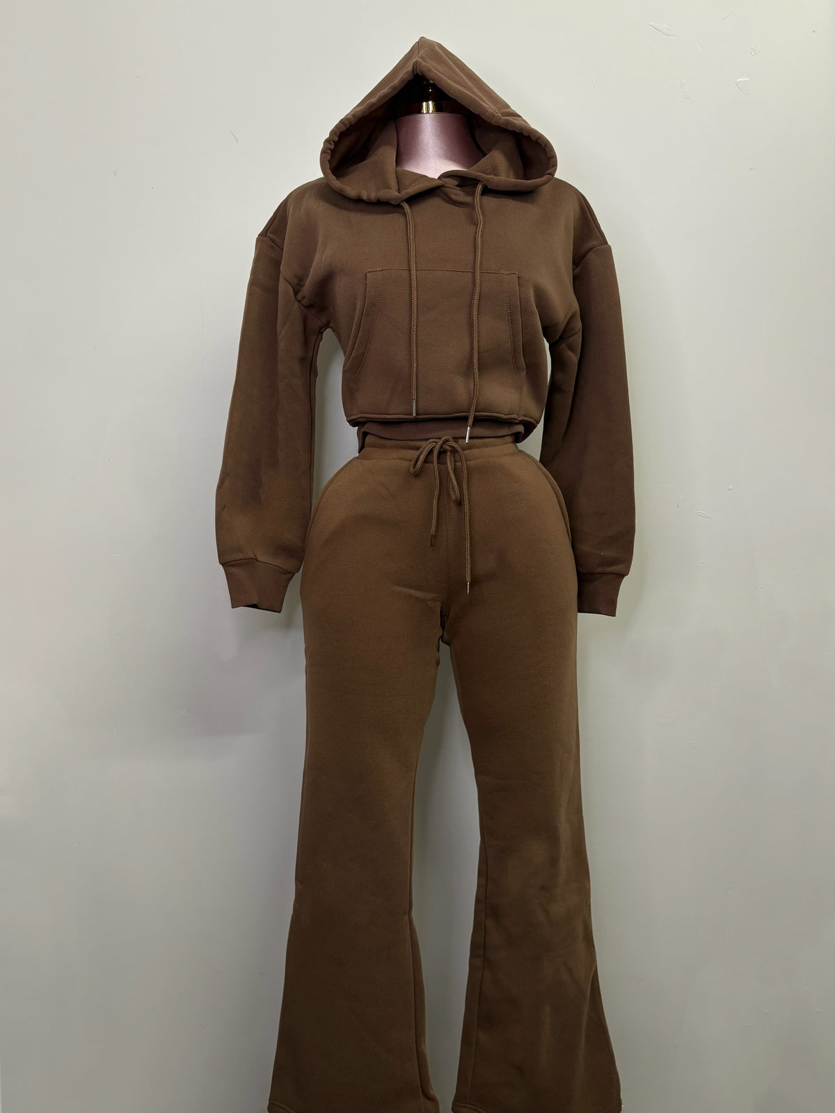 Cozy Flare Set - Mocha