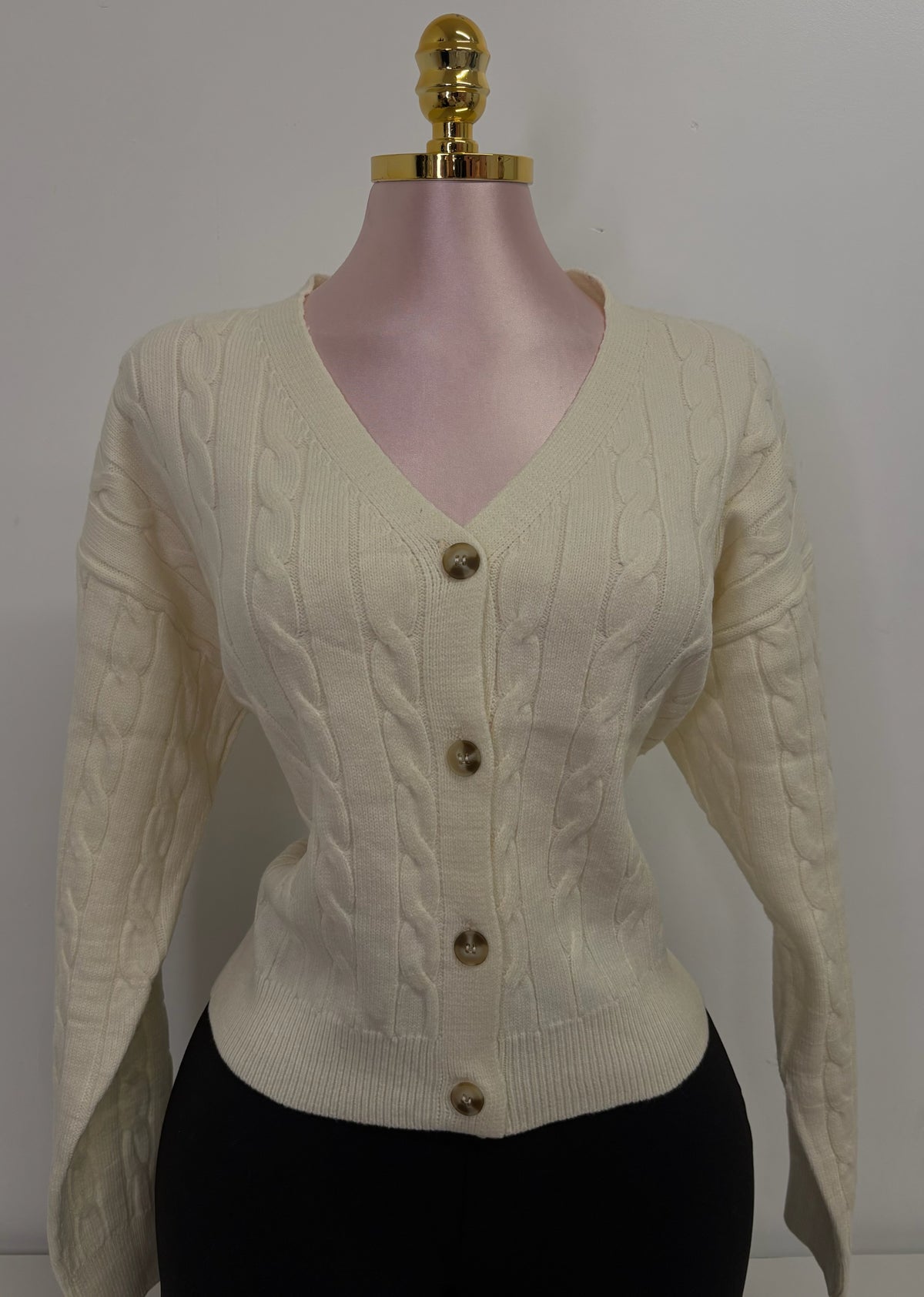 The Blair Cardigan – Ivory un