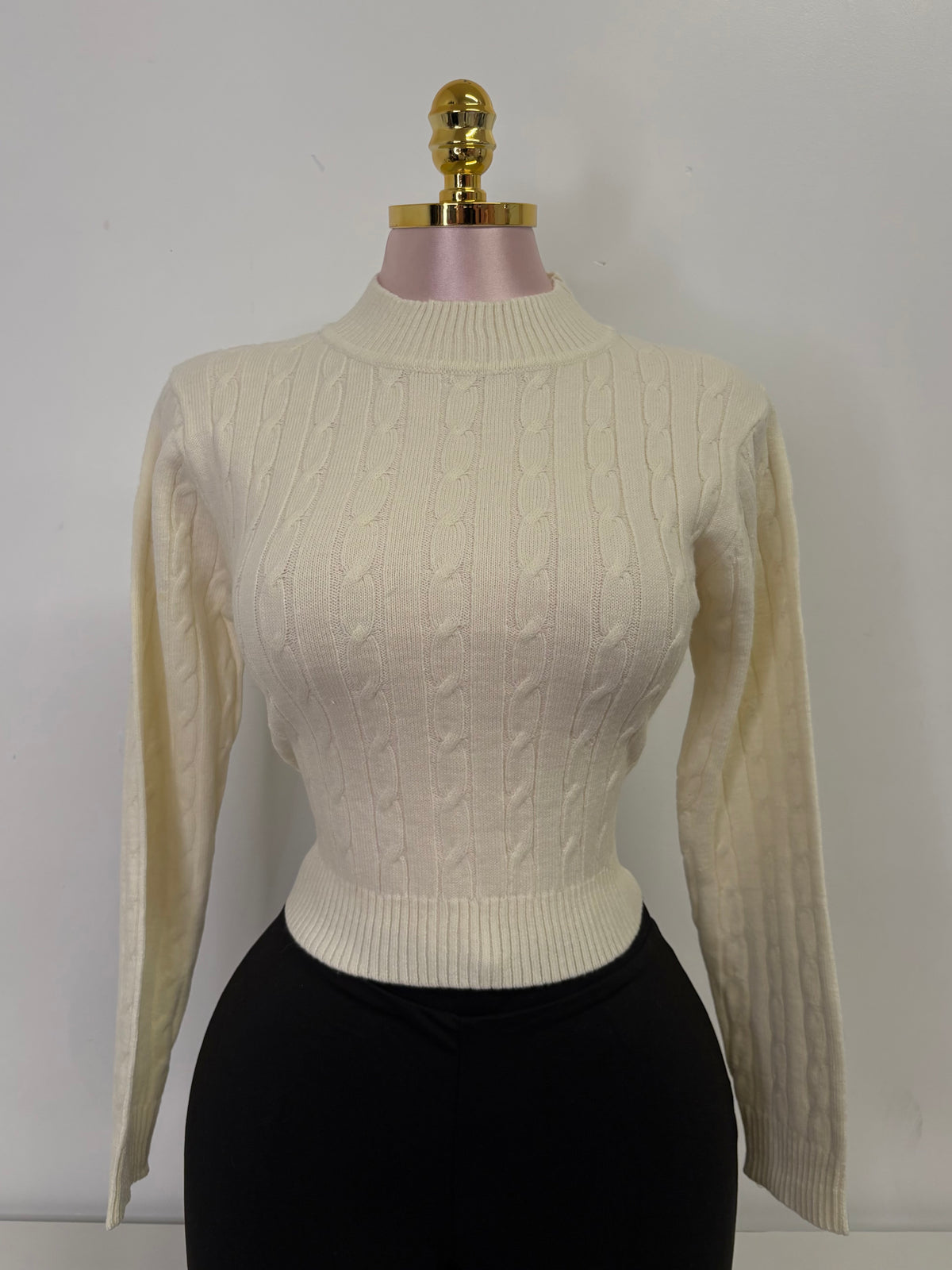Ivory Knit Sweater