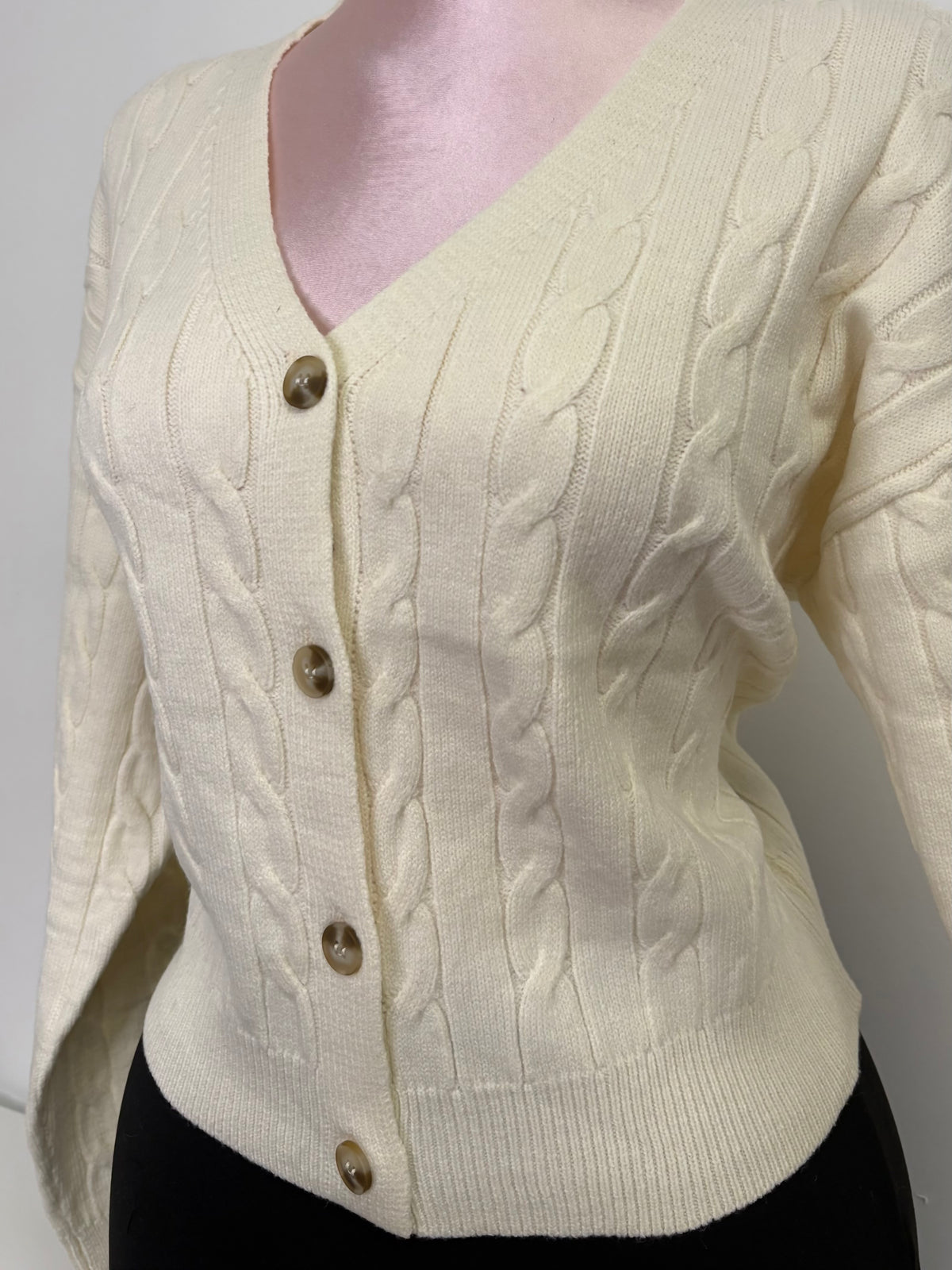 The Blair Cardigan – Ivory un