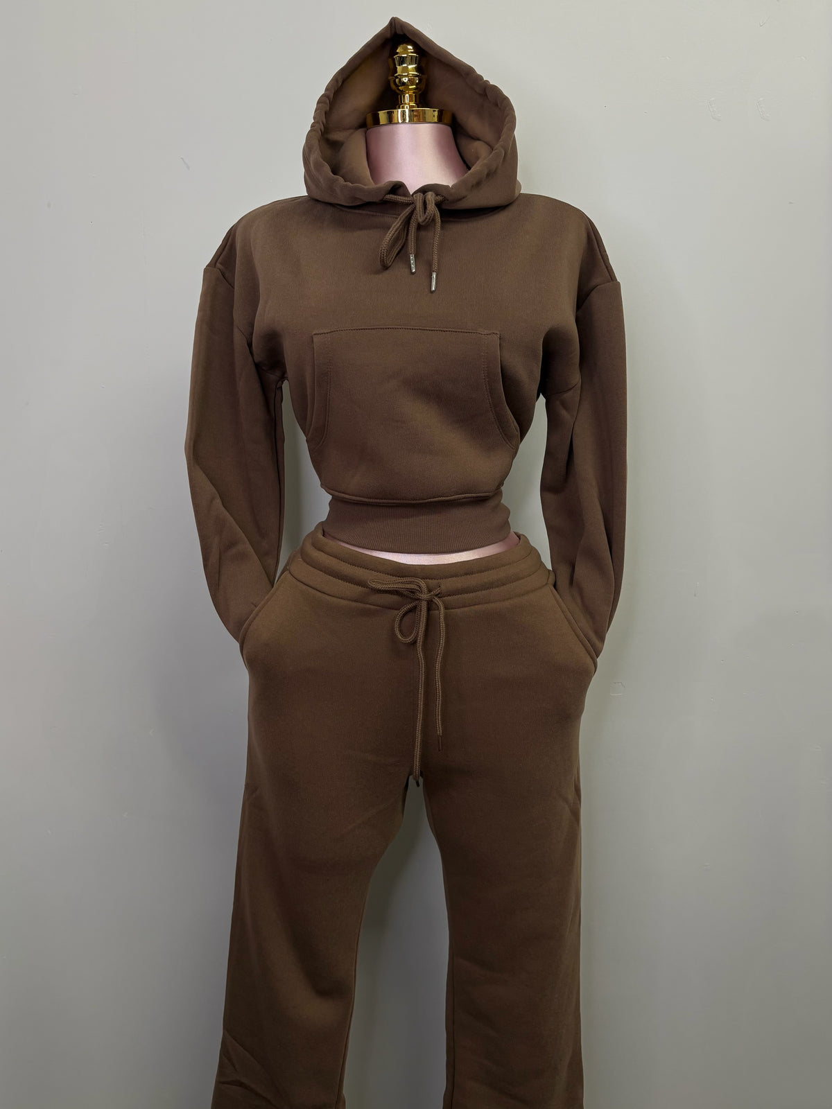 Cozy Flare Set - Mocha