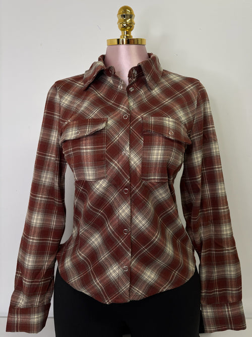 Autumn Plaid Shirt – Rust Bro