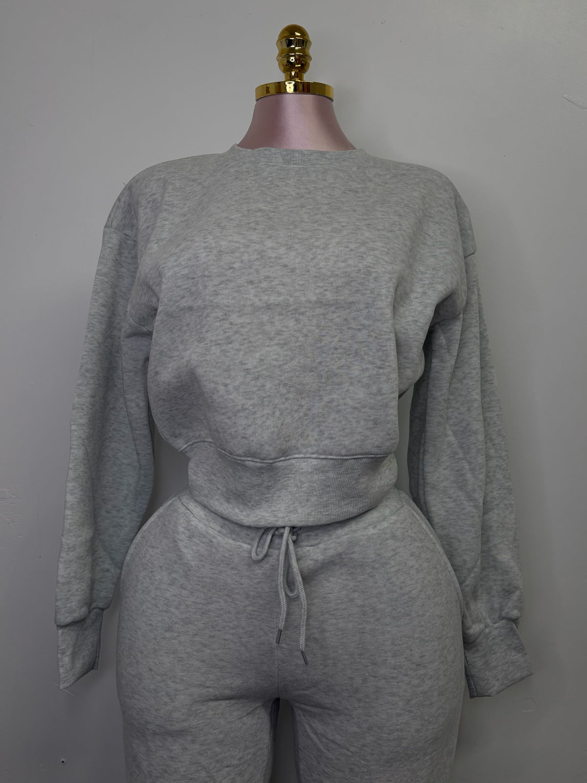 Cozy Flare Set - Gray